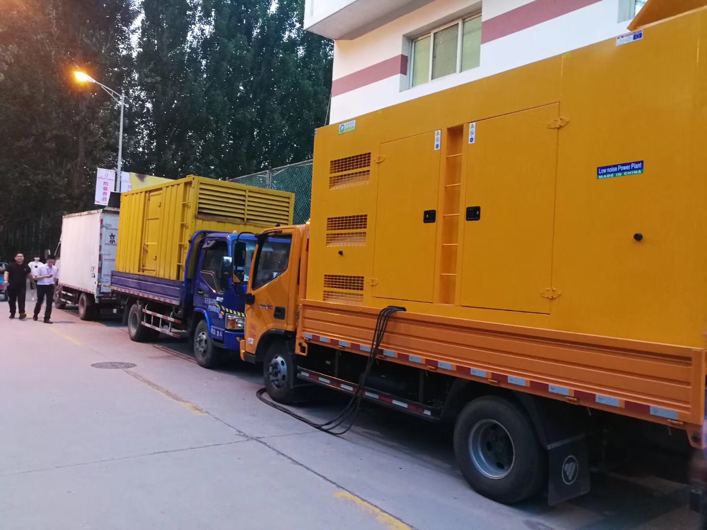 為燕京理工大學(xué)活動發(fā)電成功，發(fā)電機(jī)租賃